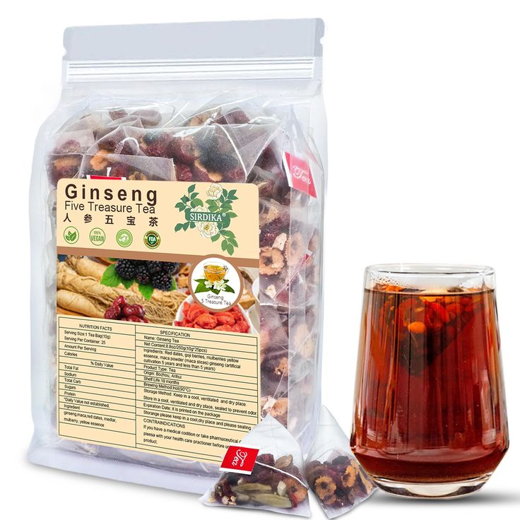 Ginseng Five Treasure Tea