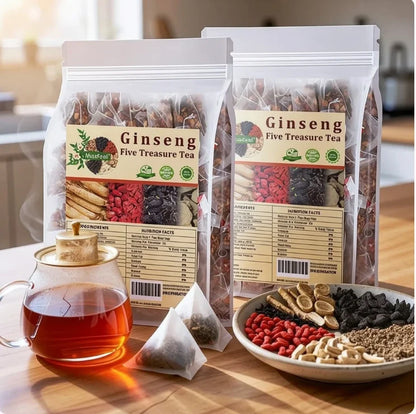 Ginseng Five Treasure Tea