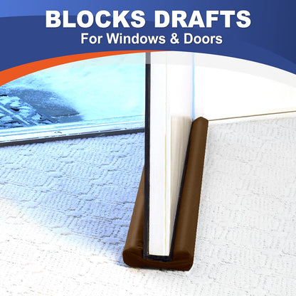 Twin Draft Guard™ Stop Dust, Heat & Drafts From Entering Your Home