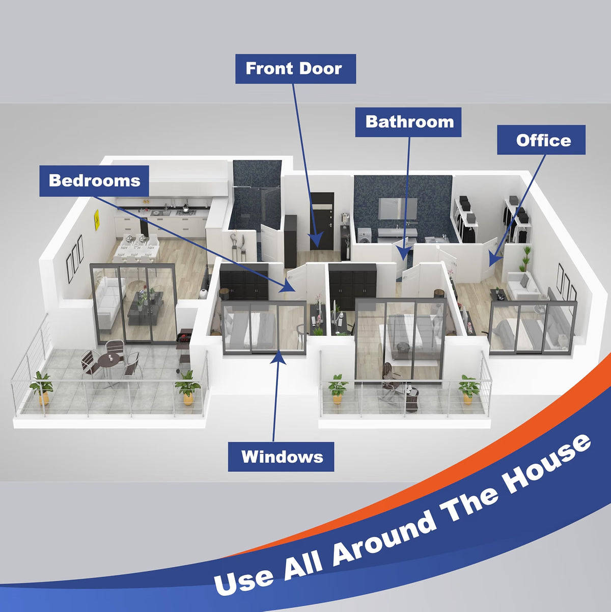 Twin Draft Guard™ Stop Dust, Heat & Drafts From Entering Your Home