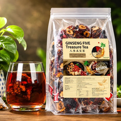 Ginseng Five Treasure Tea