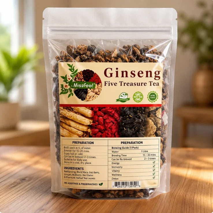 Ginseng Five Treasure Tea