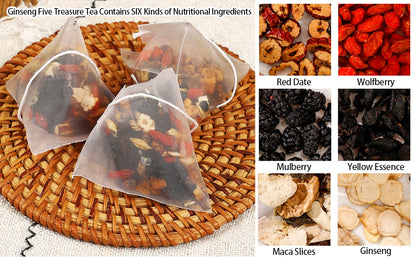 Ginseng Five Treasure Tea