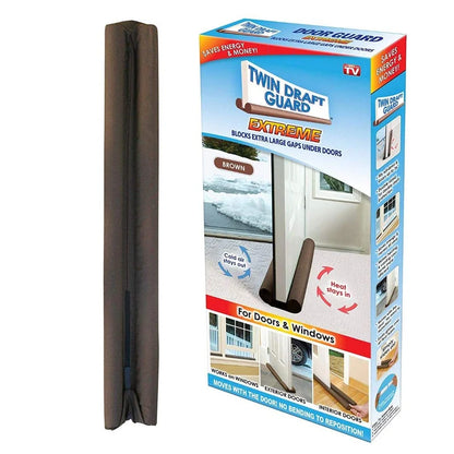Twin Draft Guard™ Stop Dust, Heat & Drafts From Entering Your Home